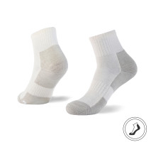NA Туристичні шкарпетки Medium Weight Micro White